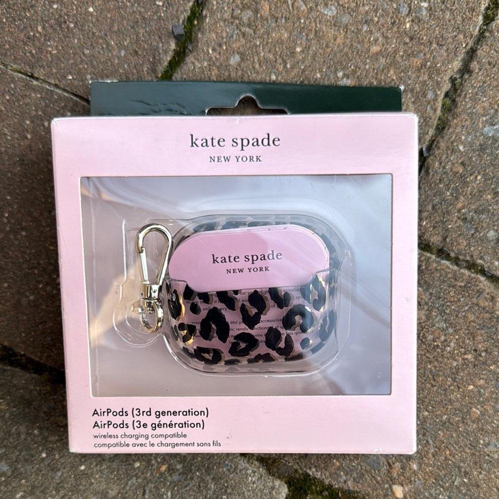 Kate Spade Leopard AirPods Case